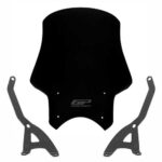 Parbriz (negru) - Benelli Leoncino 250 / Leoncino 500 2019-2020