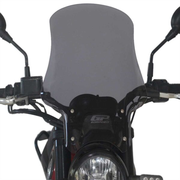 Parbriz (negru) - Benelli Leoncino 250 / Leoncino 500 2019-2020 de la GP Kompozit