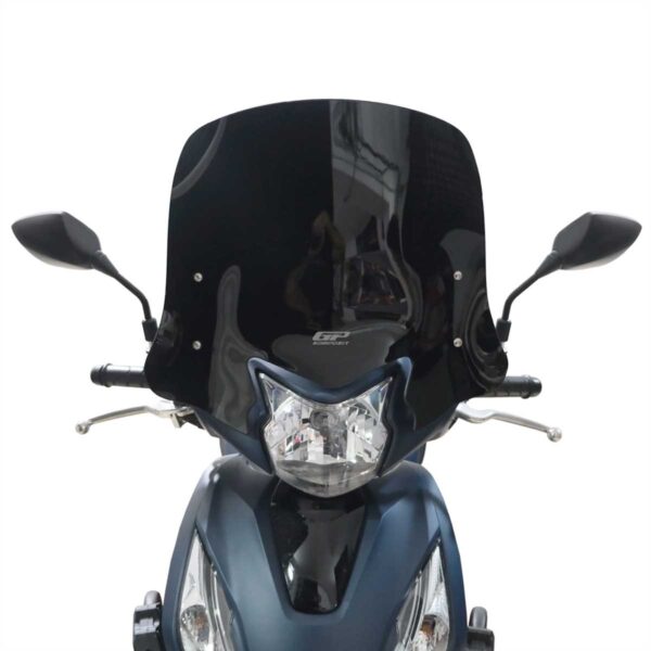 Parbriz (negru) - Honda Dio 2021-2024 de la GP Kompozit