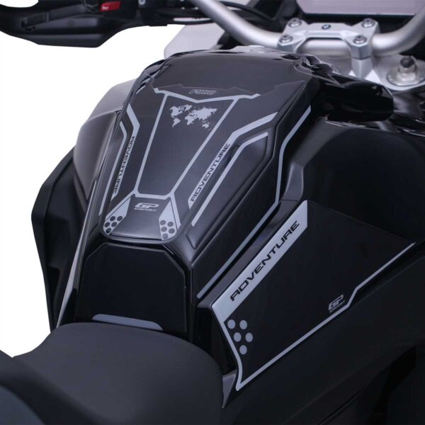 Set protectii rezervor (negru) - BMW F 900 GS ADV 2024 de la GP Kompozit