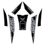 Set protectii rezervor (negru) - RKS RZ250S 2023-2024