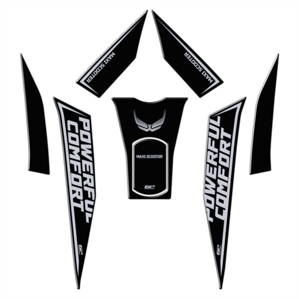 Set protectii rezervor (negru) - RKS RZ250S 2023-2024 de la GP Kompozit