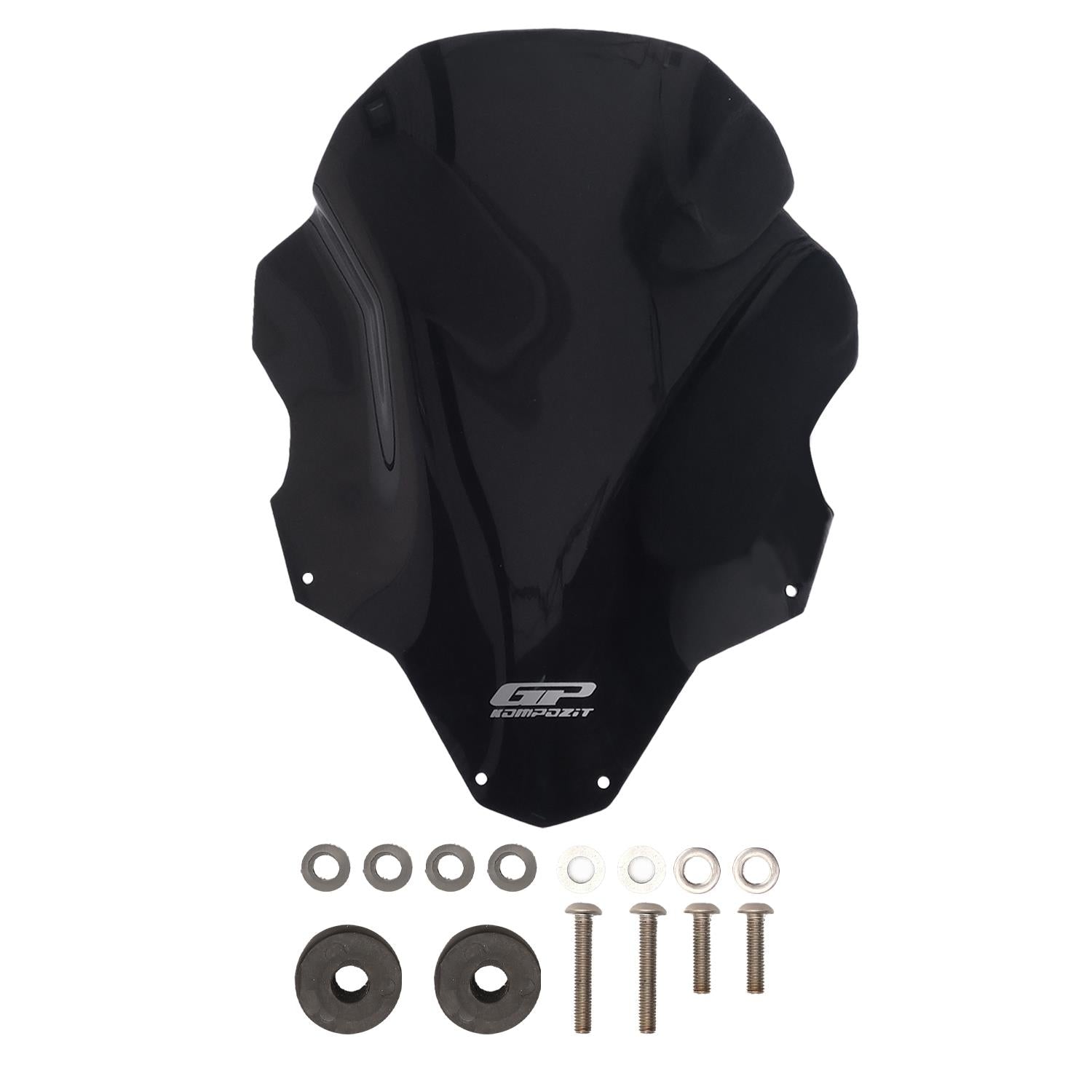 Parbriz (negru) - Aprilia Tuono 660 Factory 2021-2024 - 45 cm