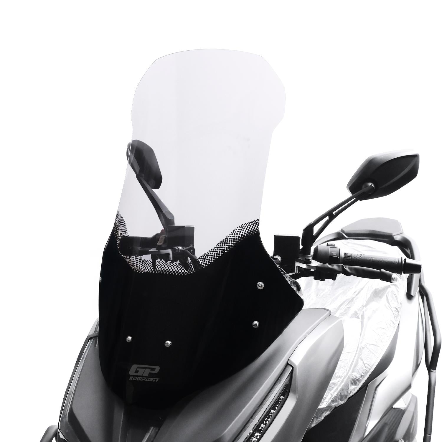 Parbriz transparent - SYM Jet 14 Evo 2025 - 70 cm