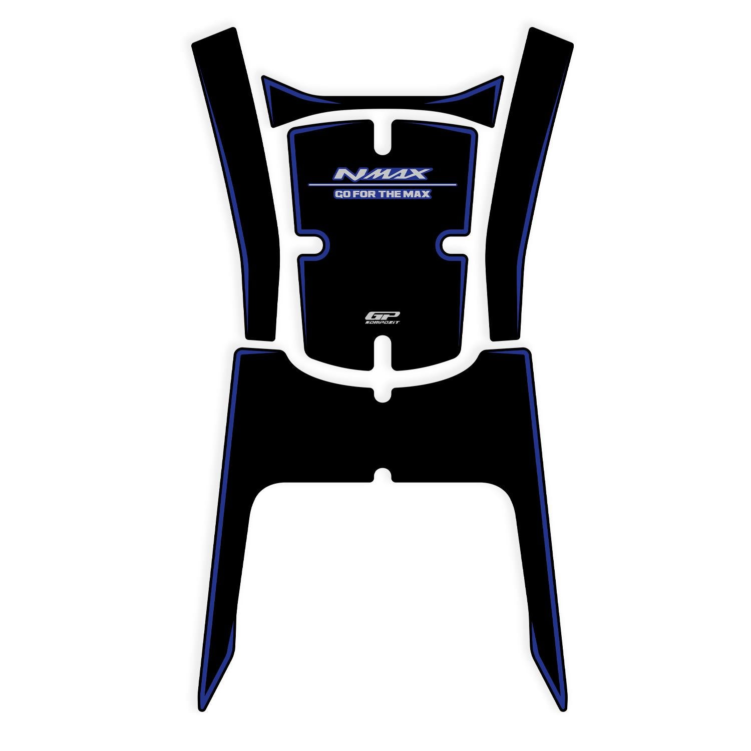 Protecție rezervor (albastră) - Yamaha NMAX 125 / NMAX 155 2025