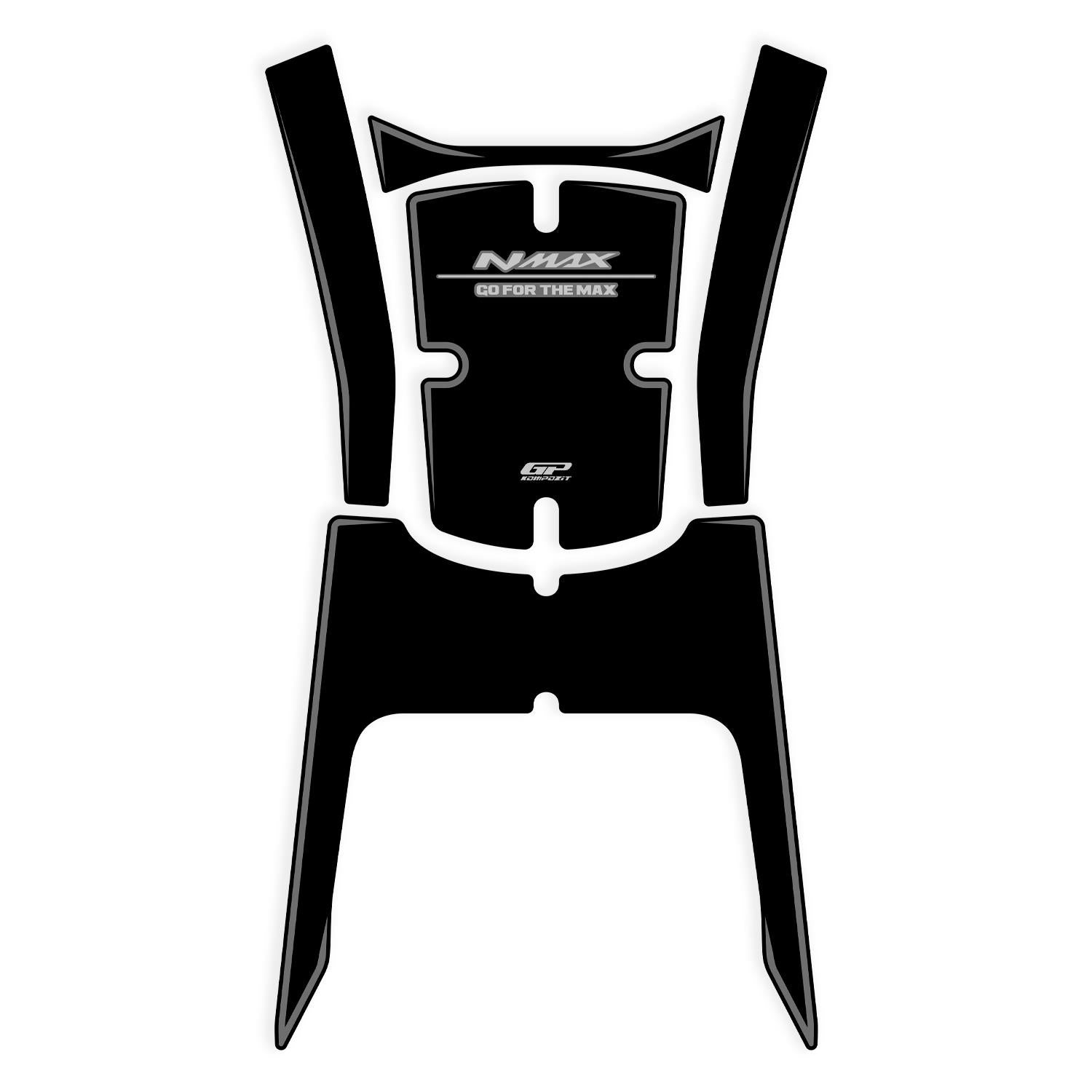 Protecție rezervor (gri) - Yamaha NMAX 125 / NMAX 155 2025