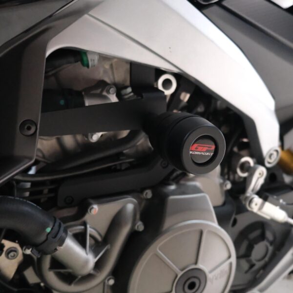 Slider cadru (negru) - Aprilia Tuono 660 Factory 2021-2024