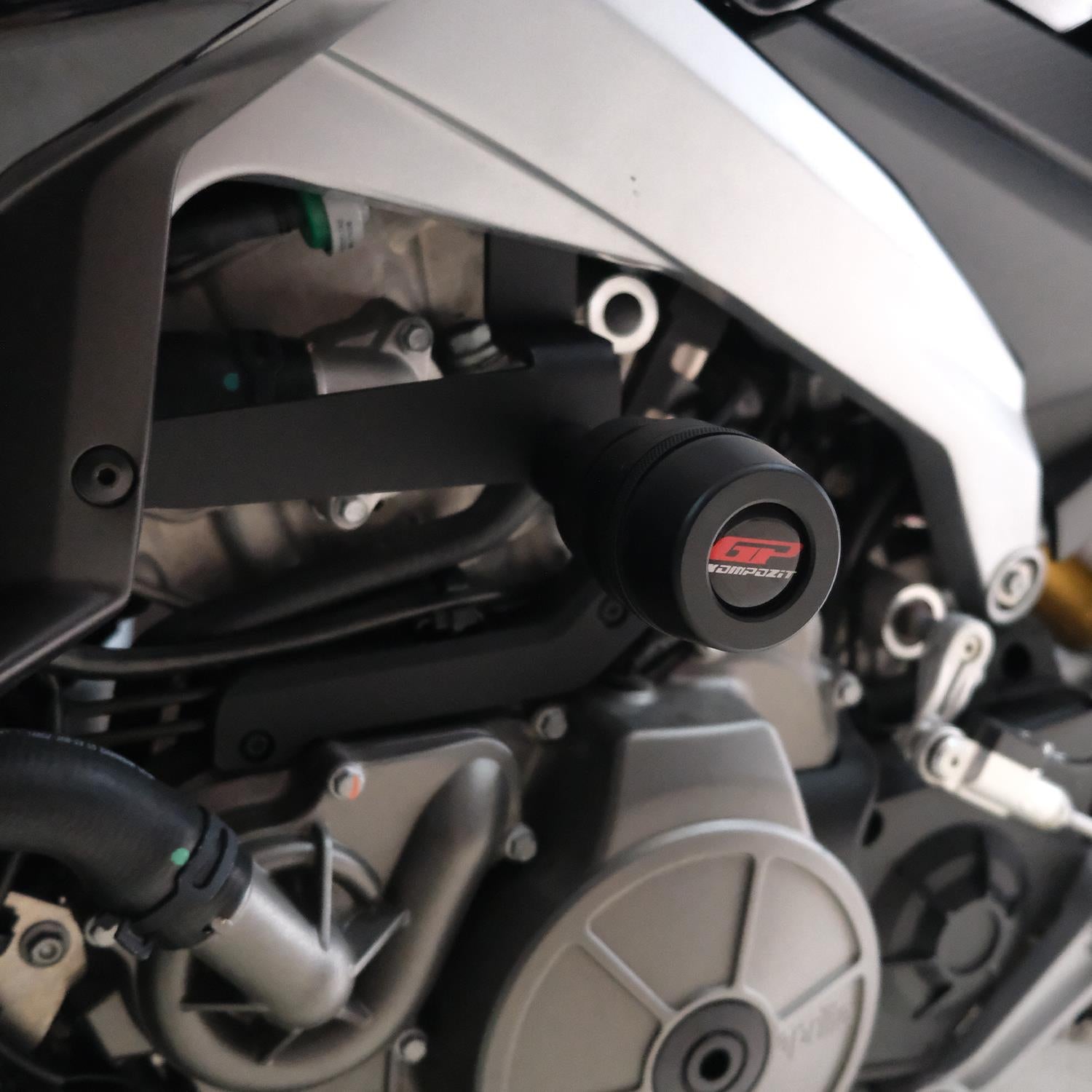 Slider cadru (negru) - Aprilia Tuono 660 Factory 2021-2024