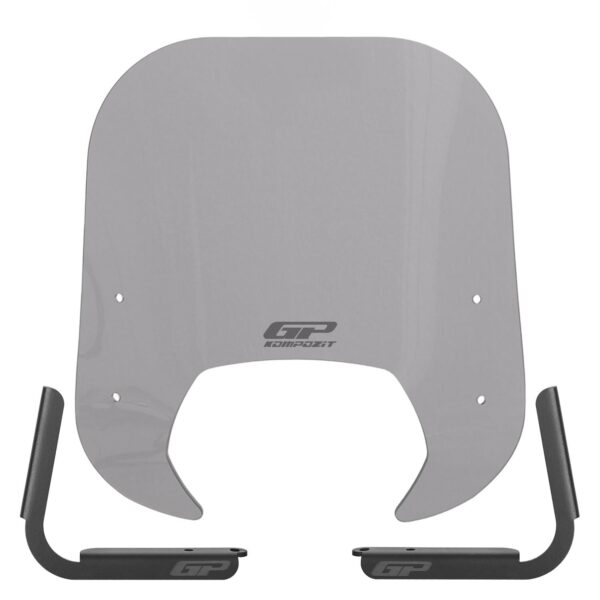 Parbriz fumuriu - Royal Alloy Tigara Grande 125 / 150 / 300 2022-2025 - 38 cm