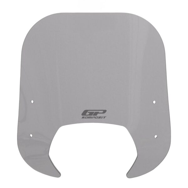 Parbriz fumuriu - Royal Alloy Tigara Grande 125 / 150 / 300 2022-2025 - 38 cm