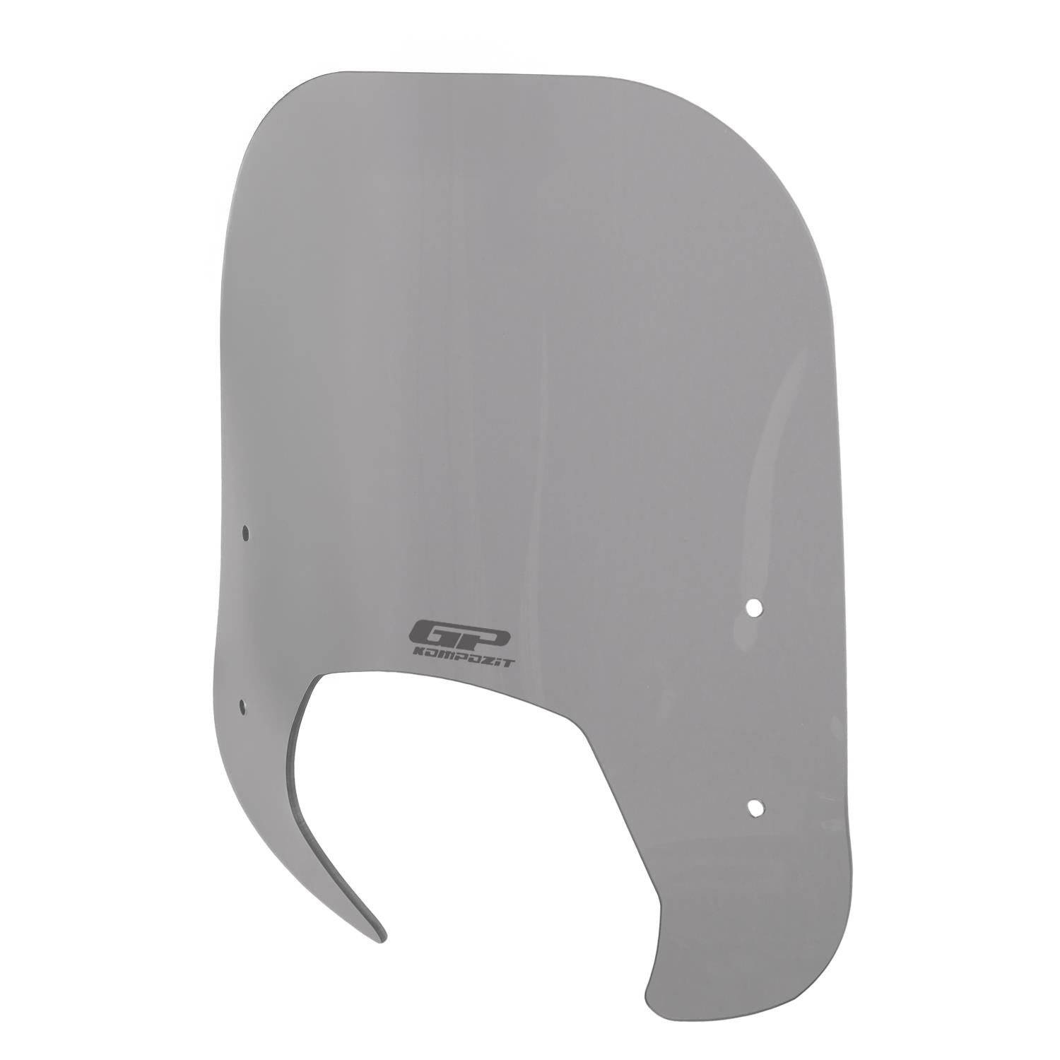 Parbriz fumuriu - Royal Alloy Tigara Grande 125 / 150 / 300 2022-2025 - 38 cm