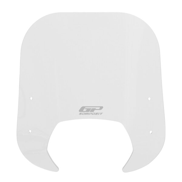 Parbriz transparent - Royal Alloy Tigara Grande 125 / 150 / 300 2022-2025 - 38 cm