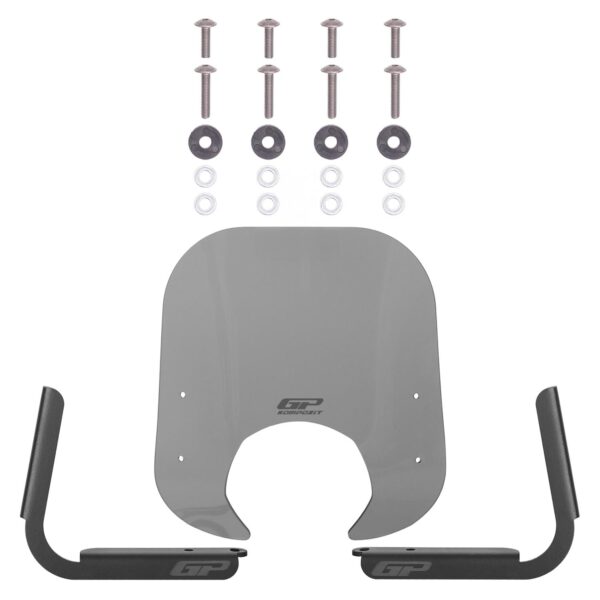 Parbriz fumuriu - Royal Alloy GP / GT 150 / 180 / 300 2022-2024 - 38 cm