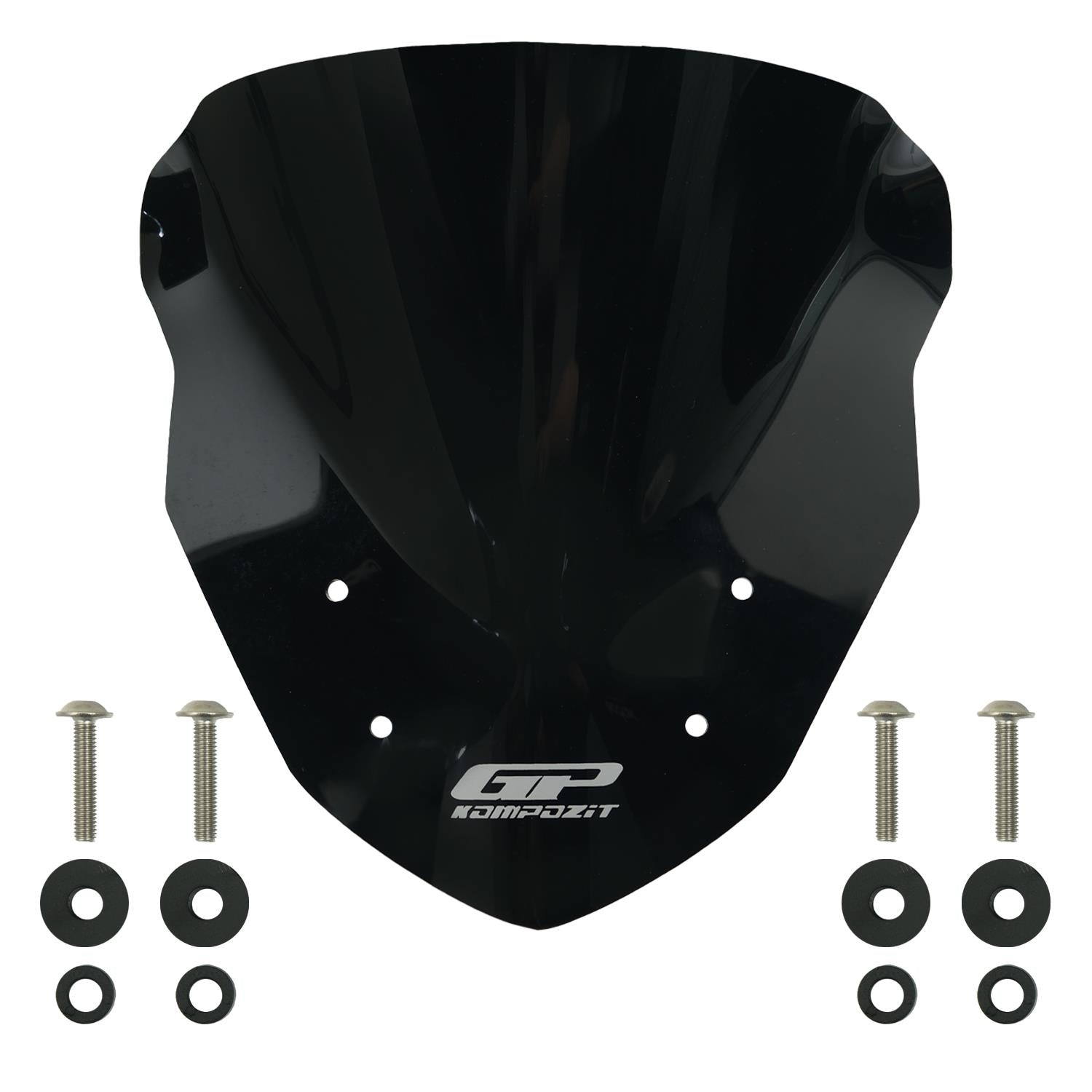 Parbriz (negru) - RKS Arome 125 2021-2024 - 31 cm