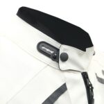 MNTY001 Geacă moto de vară, mesh respirabil, cu protecții CE (albă)