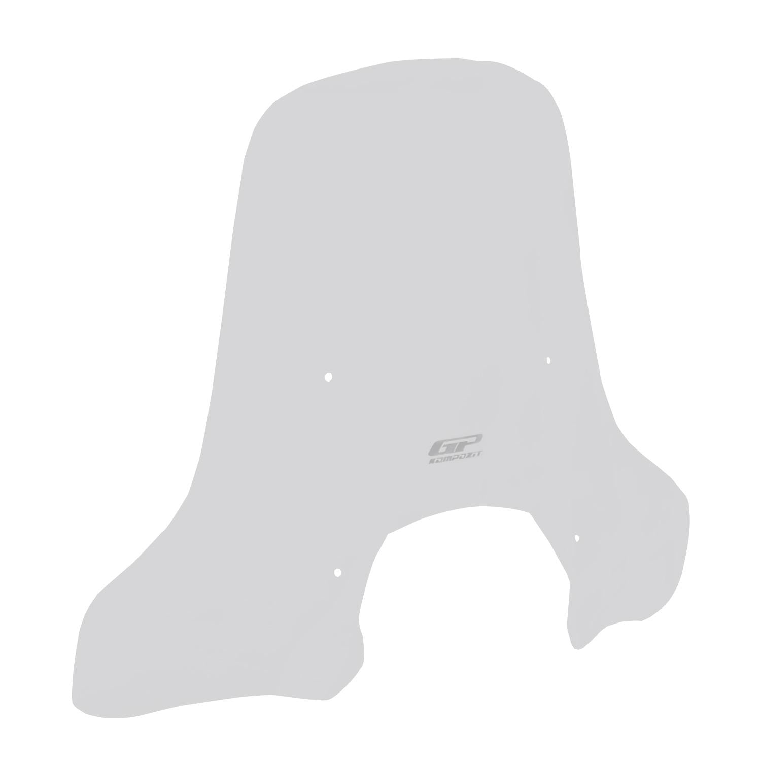 Parbriz transparent - Lambretta X300 2023-2024 - 55 cm