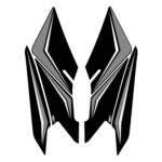 Protecție laterală rezervor gri - Honda PCX125/150 2025