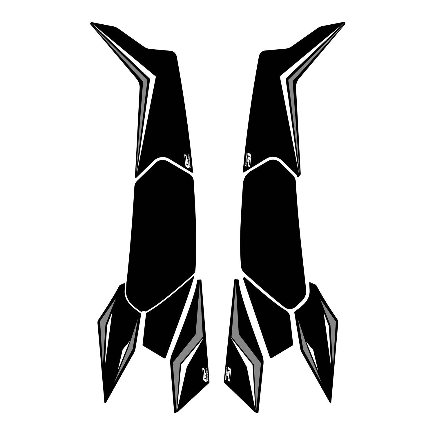 Protecție laterală rezervor (gri) - Honda PCX125 / PCX150 2025