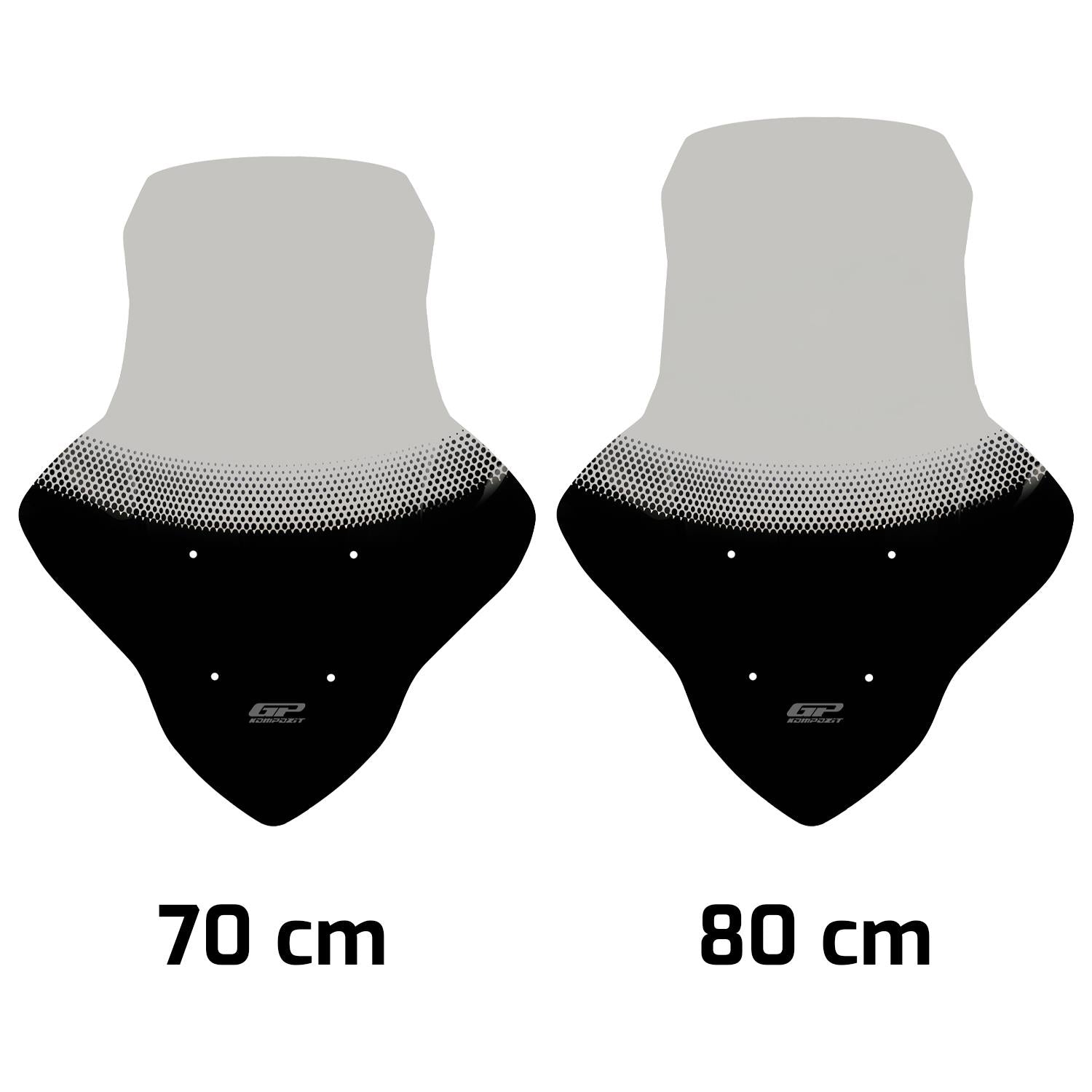 Parbriz fumuriu - Regal Raptor XSUV 125 2024-2025 - 80 cm