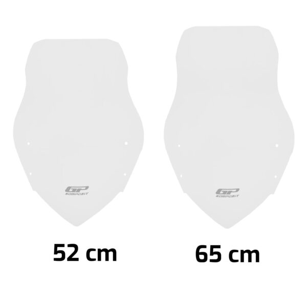 Parbriz transparent - Honda CB125F 2025 - 65 cm Parbriz transparent - Honda CB125F 2025 - 65 cm