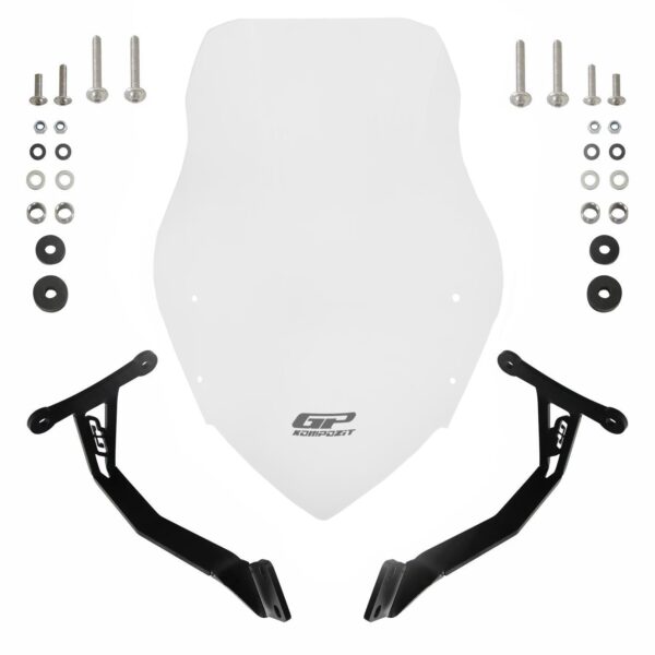 Parbriz transparent - Honda CB125F 2025 - 65 cm