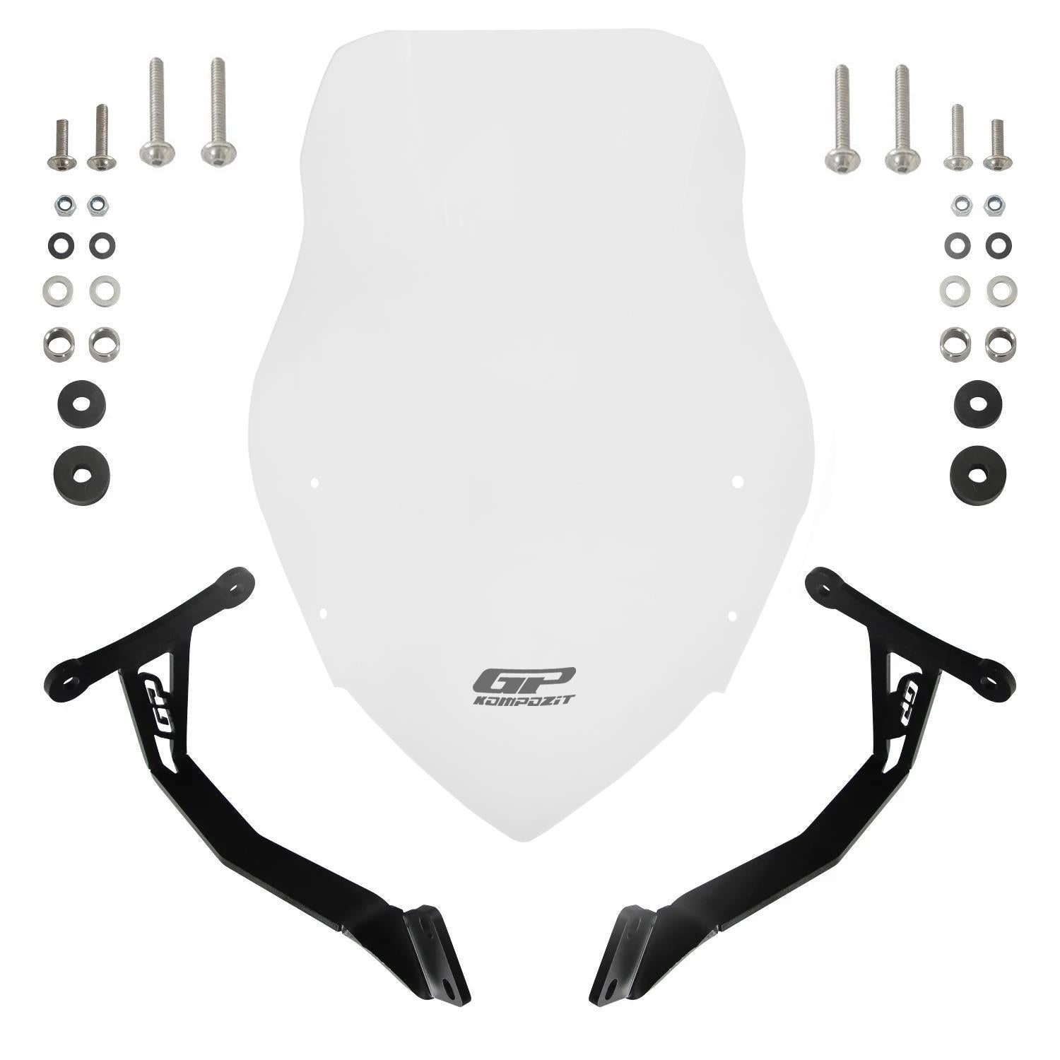 Parbriz transparent - Honda CB125F 2025 - 65 cm