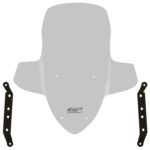 Parbriz cu handguard fumuriu - SYM Joyride 300 2023+ - 66 cm