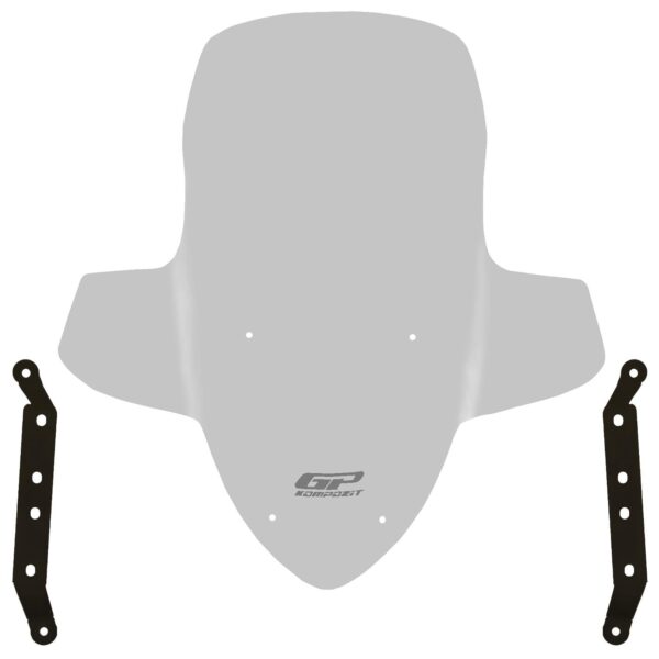 Parbriz cu handguard fumuriu - SYM Joyride 300 2023-2024 - 66 cm