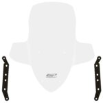 Parbriz cu handguard transparent - SYM Joyride 300 2023+ - 66 cm