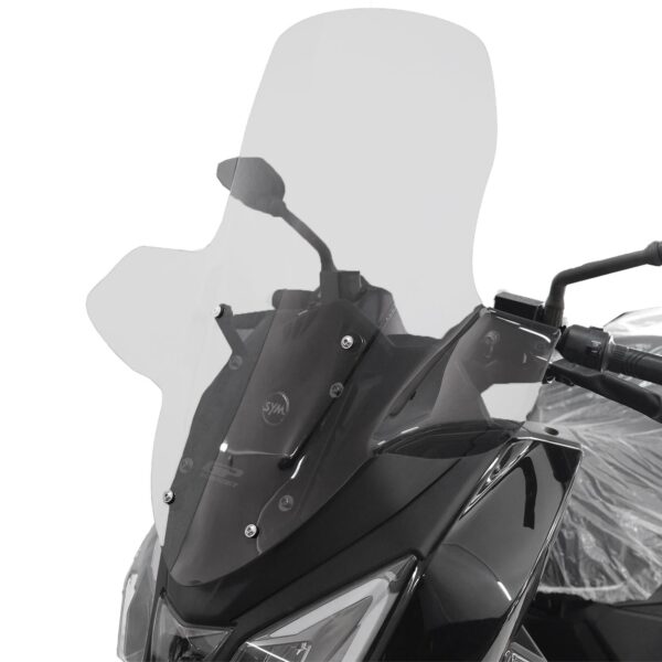 Parbriz cu handguard transparent - SYM Joyride 300 2023-2024 - 66 cm