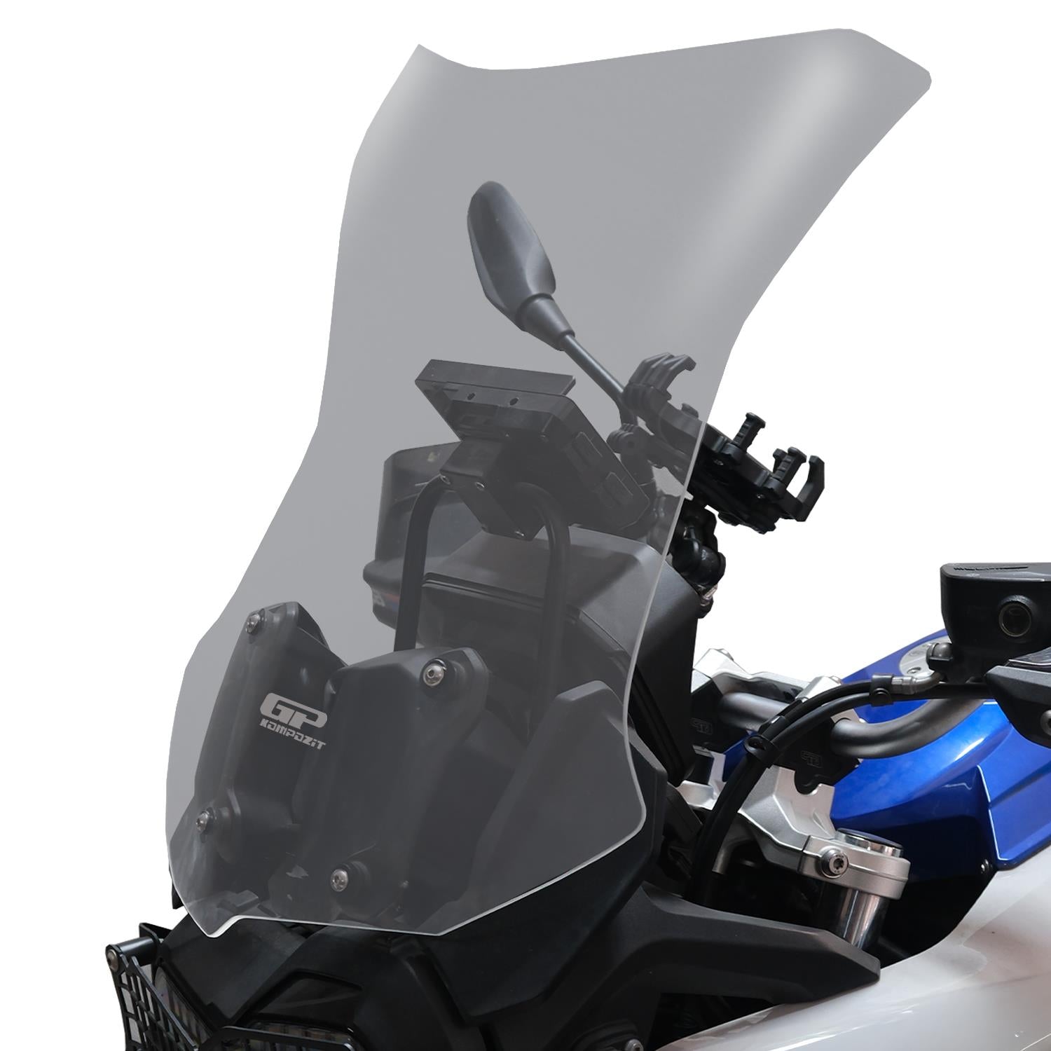 Parbriz touring fumuriu - BMW F 750 GS 2018-2024 - 53 cm