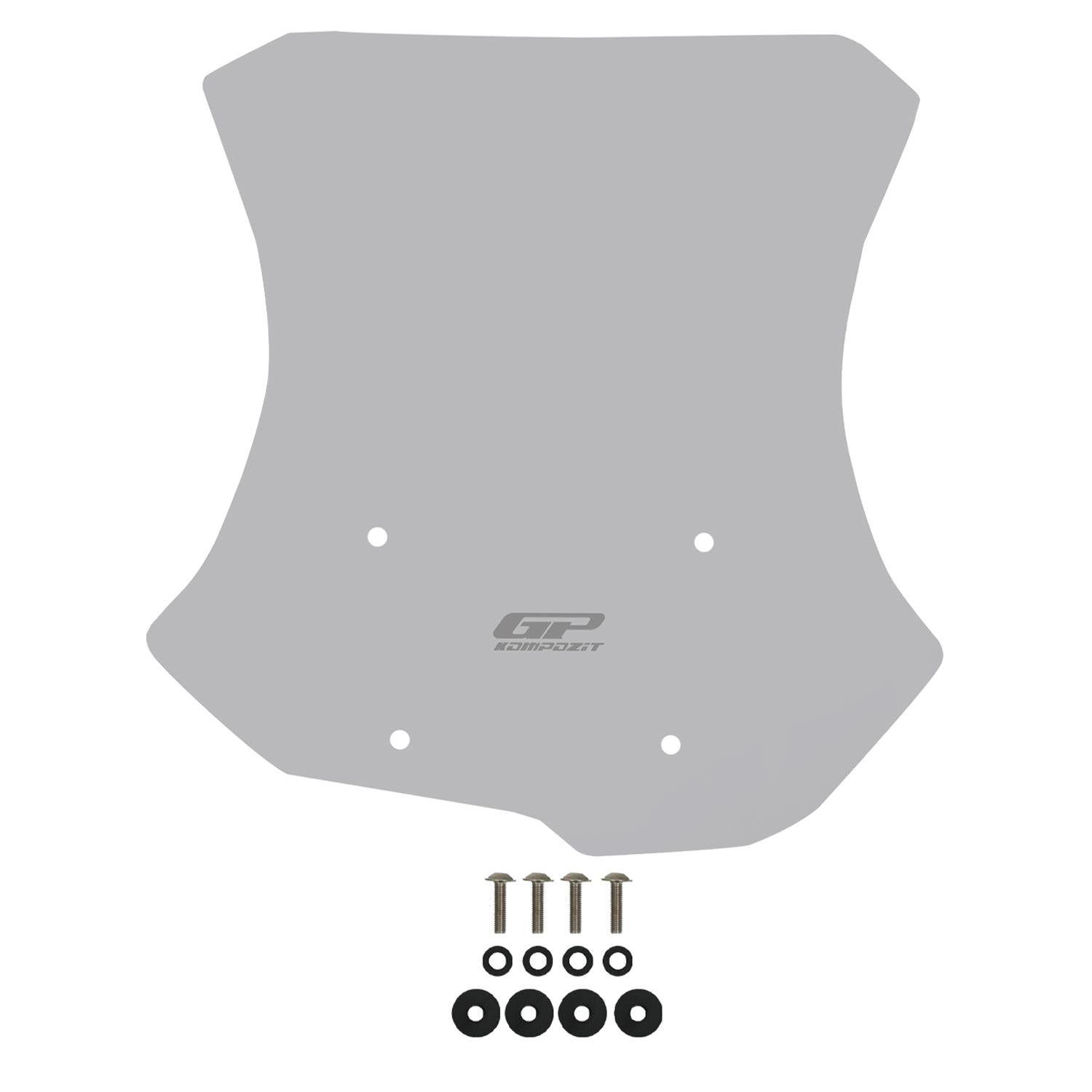 Parbriz touring fumuriu - BMW F 750 GS 2018-2024 - 53 cm