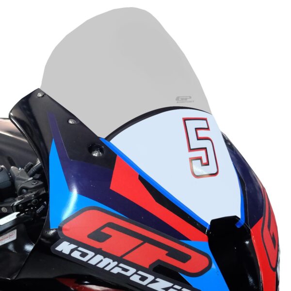 Parbriz fumuriu - BMW M 1000 RR 2022-2024 (pentru carenaj racing) - 25 cm