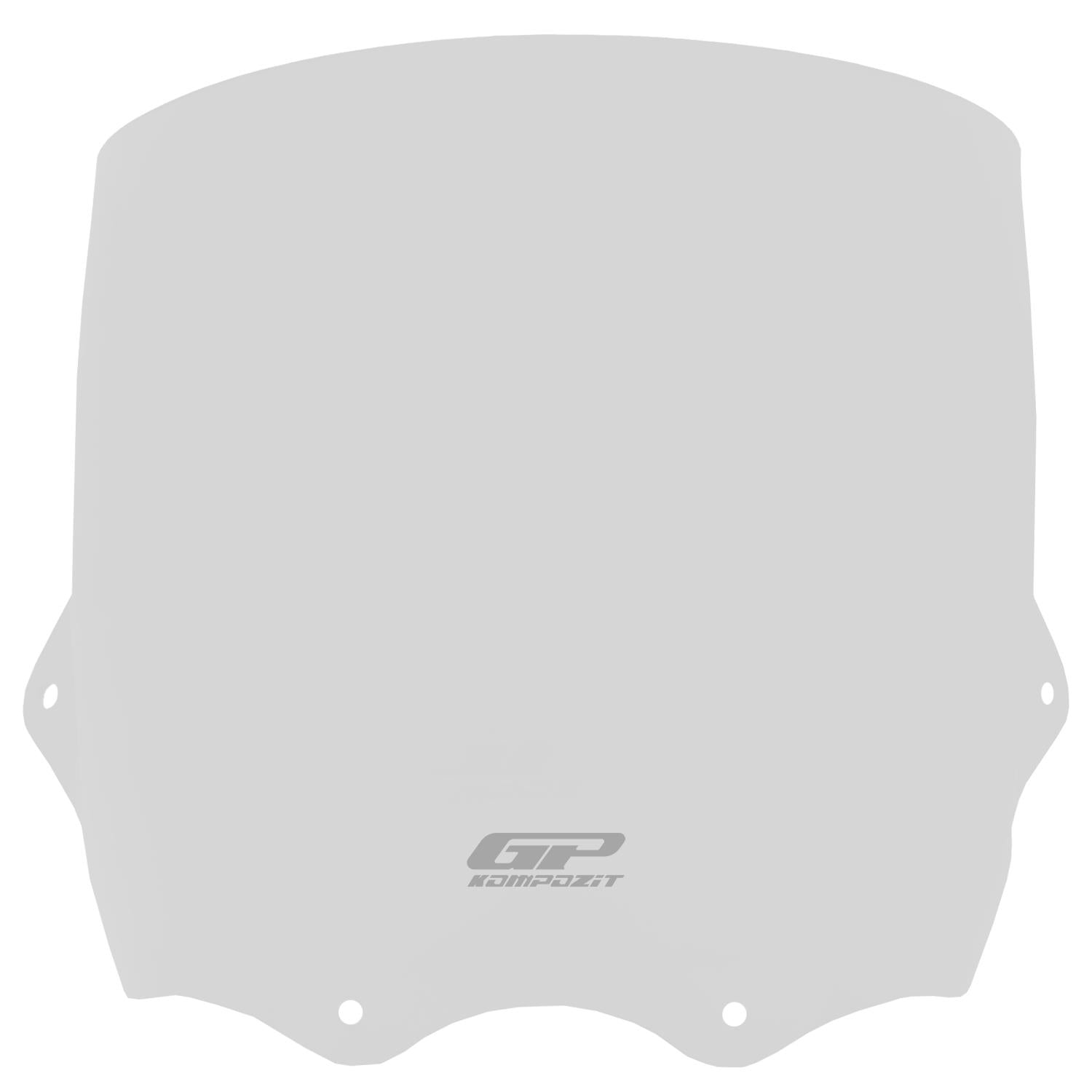 Parbriz transparent - BMW M 1000 RR 2022-2024 (pentru carenaj racing) - 25 cm