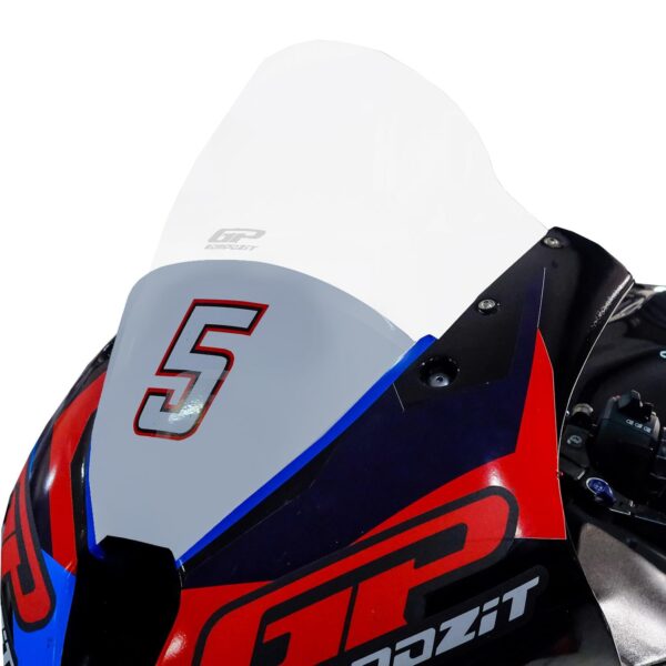 Parbriz transparent - BMW M 1000 RR 2022-2024 (pentru carenaj racing) - 25 cm