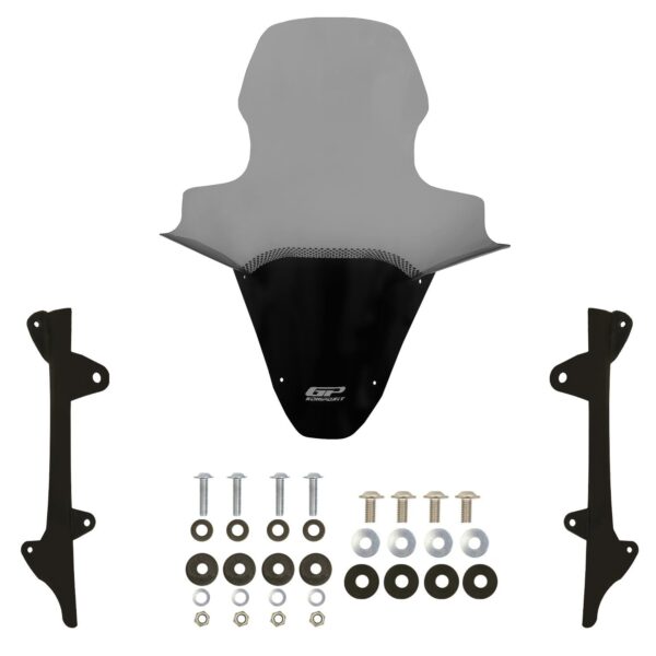 Parbriz cu handguard fumuriu - Honda PCX125 / PCX150 2025 - 78 cm