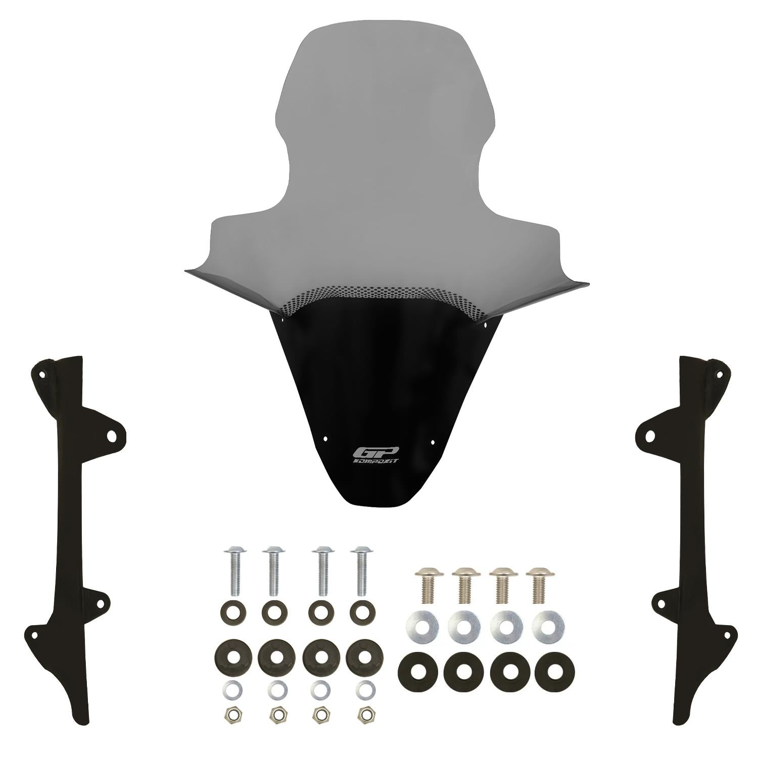 Parbriz cu handguard fumuriu - Honda PCX125 / PCX150 2025 - 78 cm