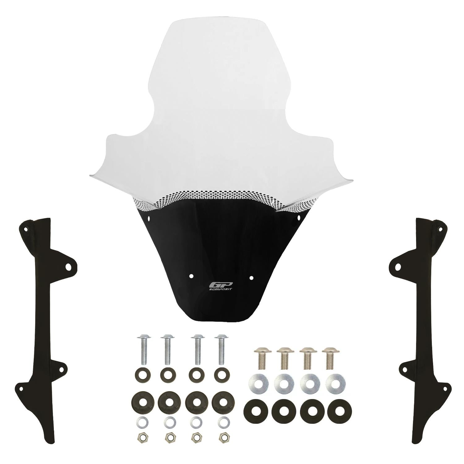 Parbriz cu handguard transparent - Honda PCX125 / PCX150 2025 - 78 cm