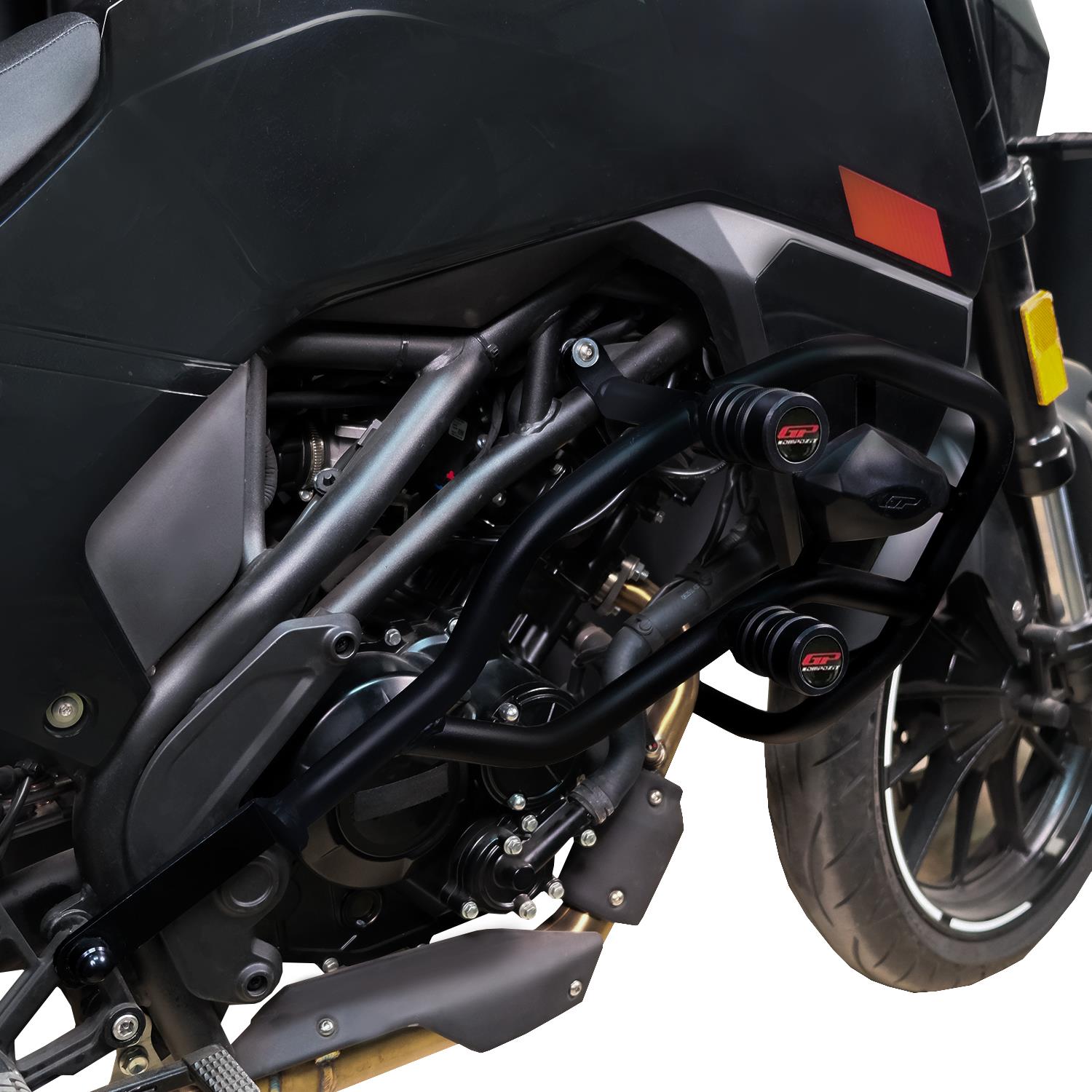 Crash bar (negru) - Peugeot PM-01 2023-2025