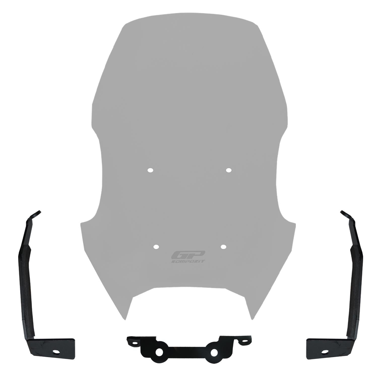 Parbriz touring fumuriu - Peugeot PM-01 2023-2025 - 55 cm