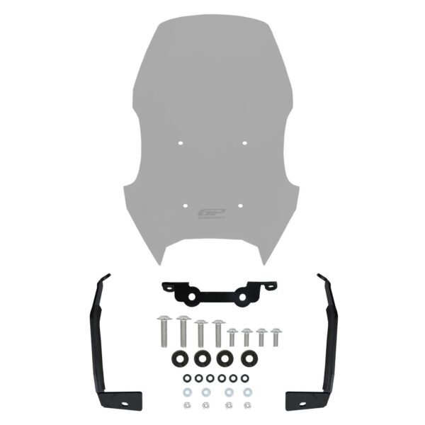 Parbriz touring fumuriu - Peugeot PM-01 2023-2025 - 55 cm