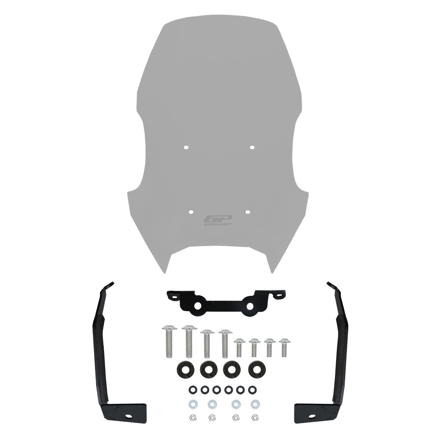 Parbriz touring fumuriu - Peugeot PM-01 2023-2025 - 55 cm