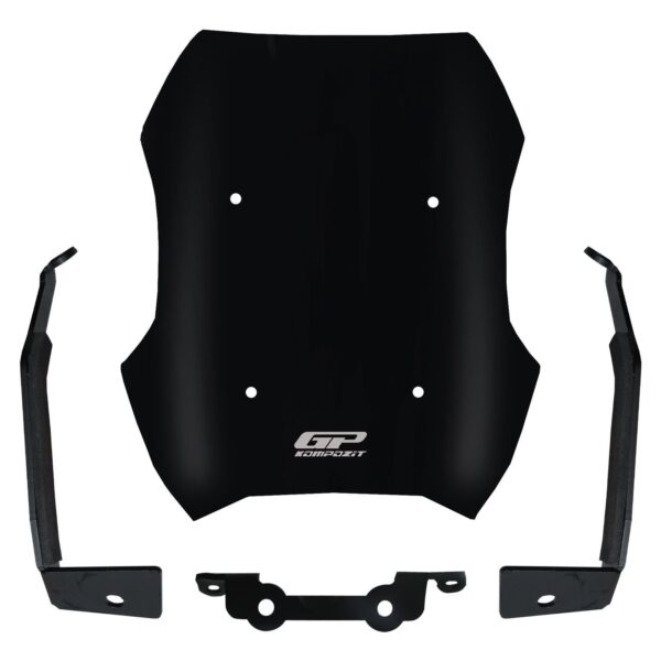 Parbriz sport (negru) - Peugeot PM-01 2023-2025 - 33 cm