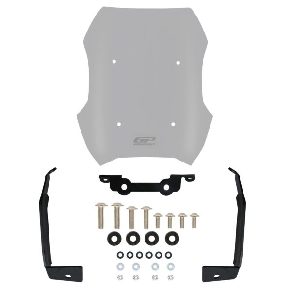 Parbriz sport fumuriu - Peugeot PM-01 2023-2025 - 33 cm