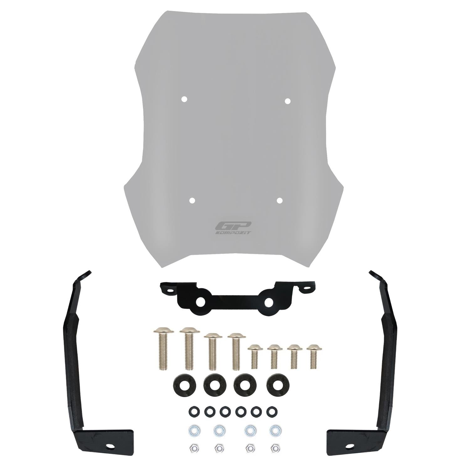 Parbriz sport fumuriu - Peugeot PM-01 2023-2025 - 33 cm