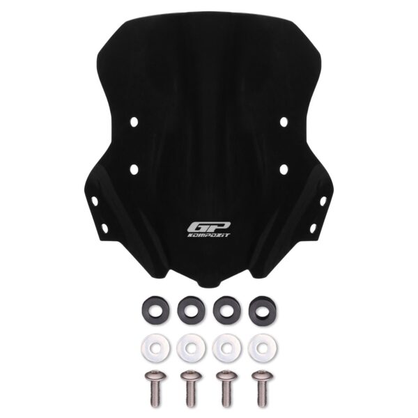 Parbriz (negru) - Benelli TRK 502 / TRK 502 X  2018-2023 - 41 Cm