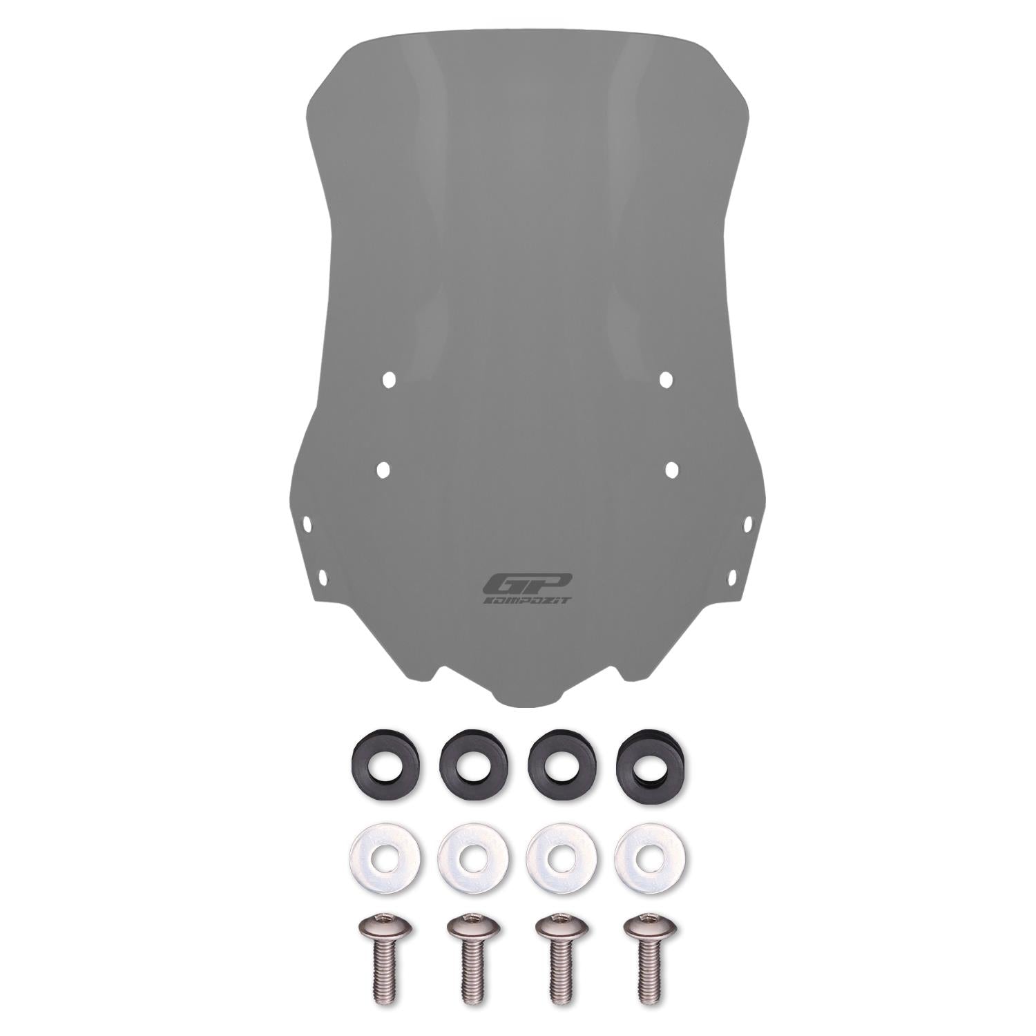 Parbriz fumuriu - Benelli TRK 502 / TRK 502 X 2018-2023 - 53 cm