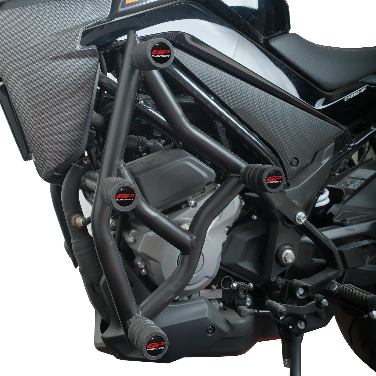 Crash bar (negru) - CFMOTO 250NK / 300NK 2018-2025