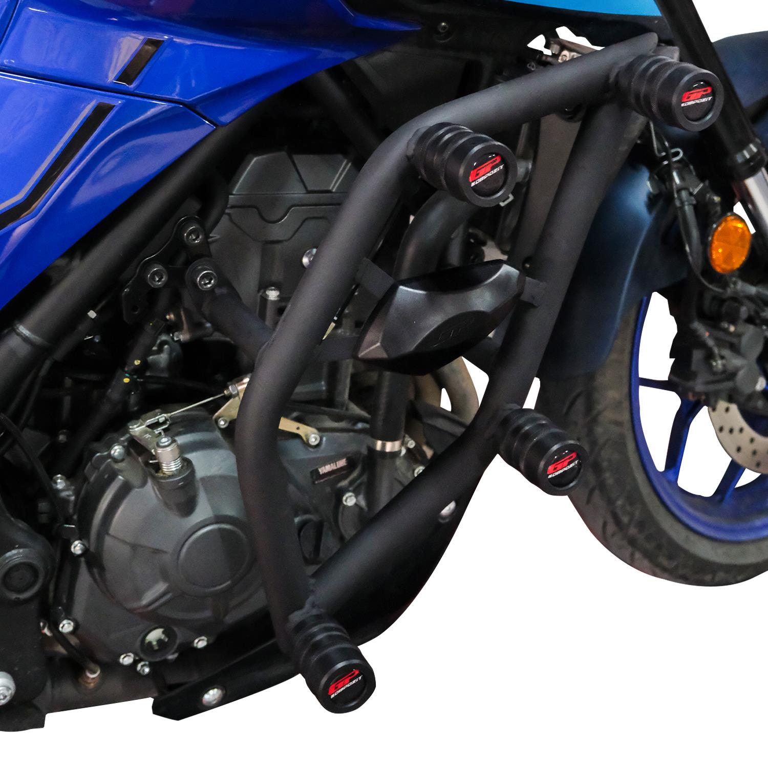 Crash bar (negru) - Yamaha MT-25 / MT-03 2015-2025
