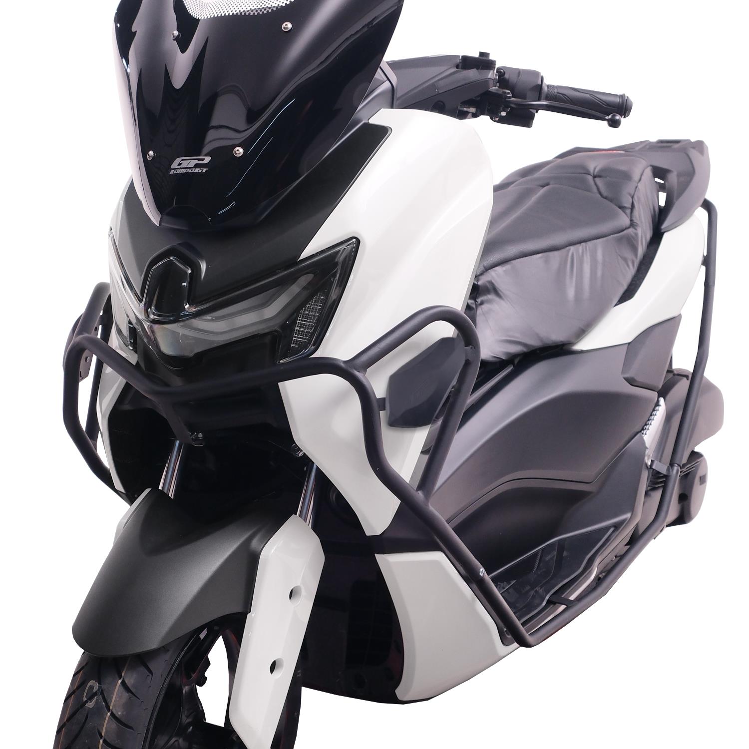 Crash bar (negru) - Yamaha NMAX 125 / NMAX 155 2025